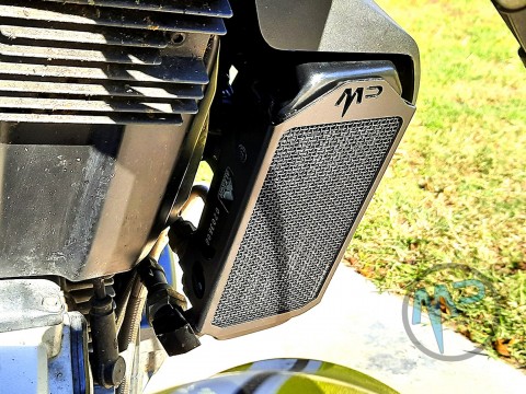 Motoperimetro 4726 Protector Panel Radiador Rejilla Cubre Radiator aceite oil Guard Ducati Scrambler 800