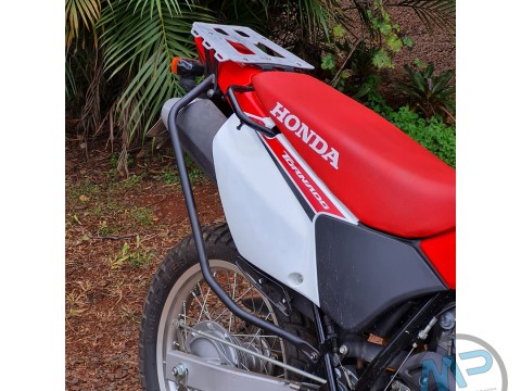 MotoPERIMETRO 4187 Honda Tornado xr250 alurack portaequipajes aluminio luggage topcase parrilla barras laterales portaequipajes alforjas anclajes maletas bolso