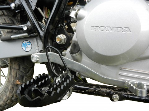 MotoPERIMETRO Honda XR150 NX4 XR250 Tornado Pedalin Enduro Ampliacion Pisadera Footrest Extension