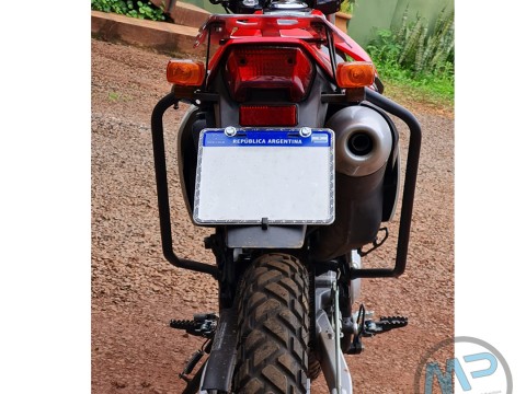 MotoPERIMETRO 4187 Honda Tornado xr250 alurack portaequipajes aluminio luggage topcase parrilla barras laterales portaequipajes alforjas anclajes maletas bolso