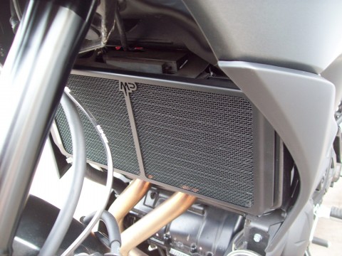 Motoperimetro Protector de Panel Radiador Rejilla Cubre Radiator Guard Kawasaki Versys 650 kle