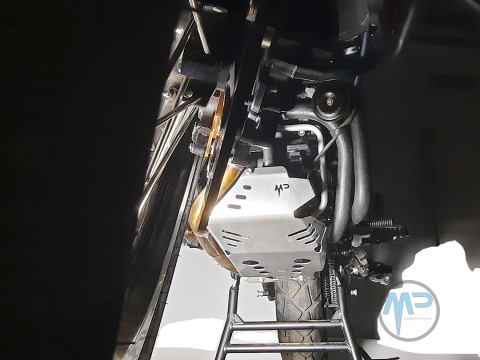 MotoPERIMETRO ® Cubre Cárter Benelli TRK502 skid plate Guard Aluminio guarda motor Protector