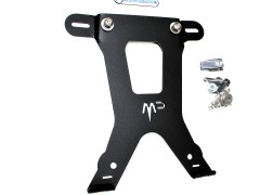 Porta Patente Universal MotoPERIMETRO ® Porta Patente Cockpit plate Registracion plate Aluminio Acero