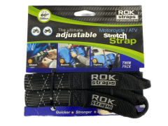 Rok Straps Negro con Reflectivos 60" 450mm a 1500mm