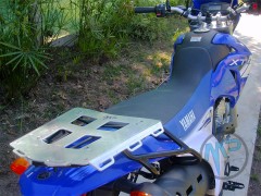 MotoPERIMETRO 4354 Yamaha Lander Tenere ABS XTZ250 XTZ125 alurack portaequipajes aluminio luggage topcase parrilla