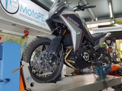 Motoperimetro 4951 Protector de Panel Radiador Rejilla Cubre Radiator MotoMorini X-Cape 649