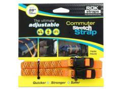 ROK Straps Naranja con reflectivo 28mm de Ancho, 300mm a 720mm