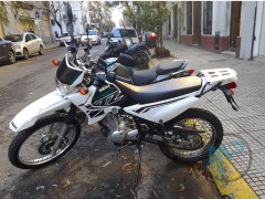 MotoPERIMETRO 4354 Yamaha Lander Tenere ABS XTZ250 XTZ125 alurack portaequipajes aluminio luggage topcase parrilla